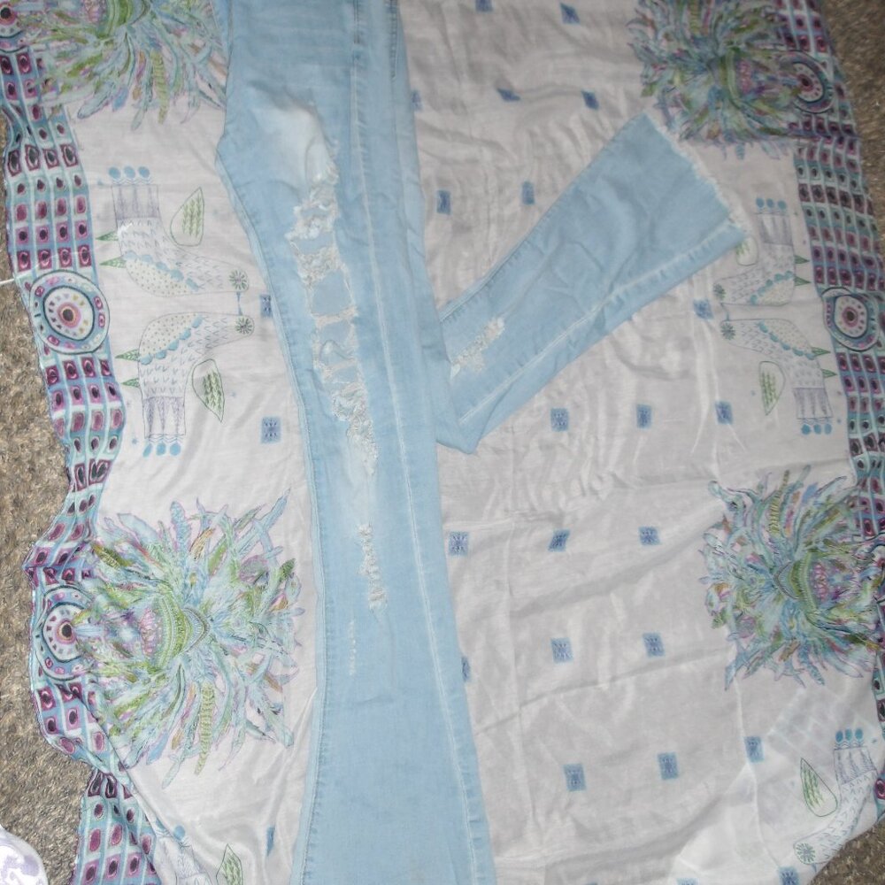 Stacked Jeans